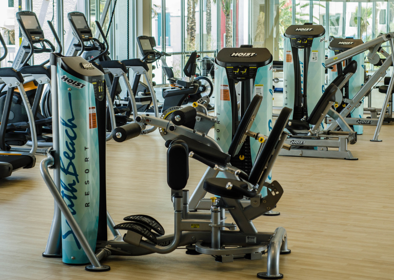 South beach resort fitness equipment