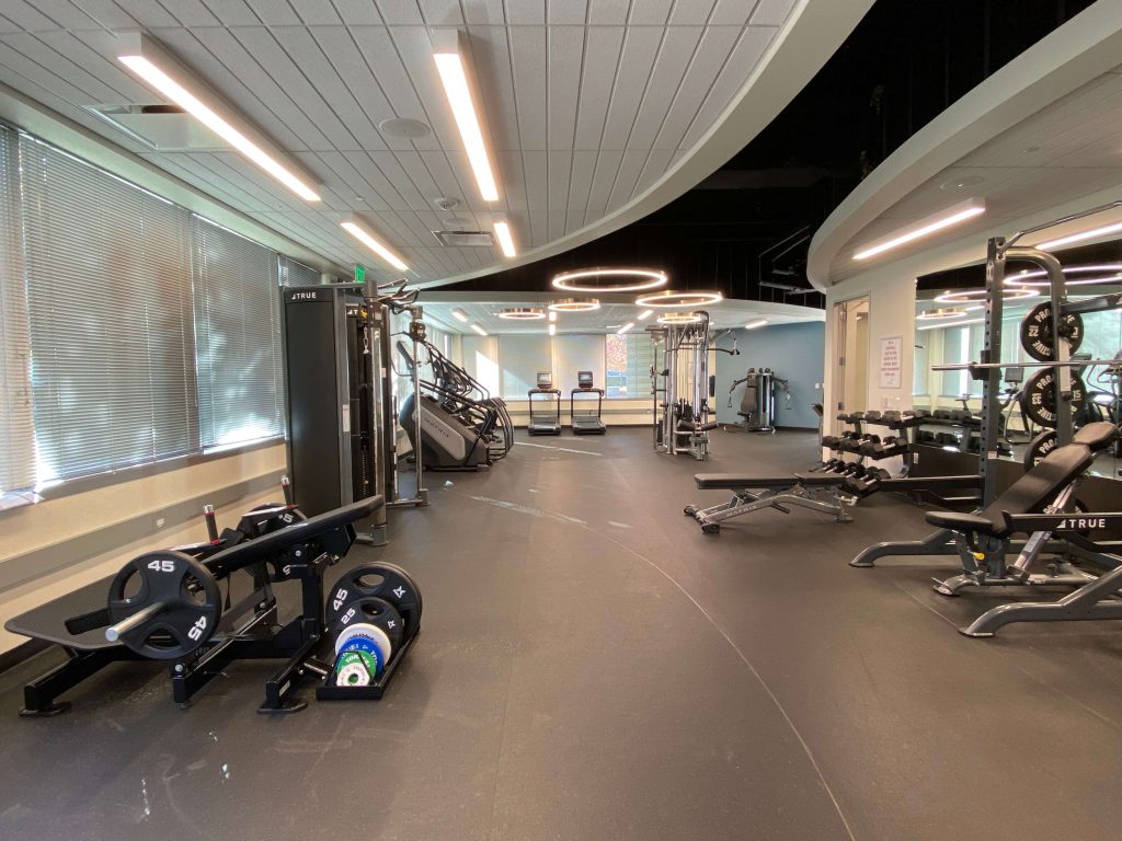 Hines Corporate Commons strength equipment