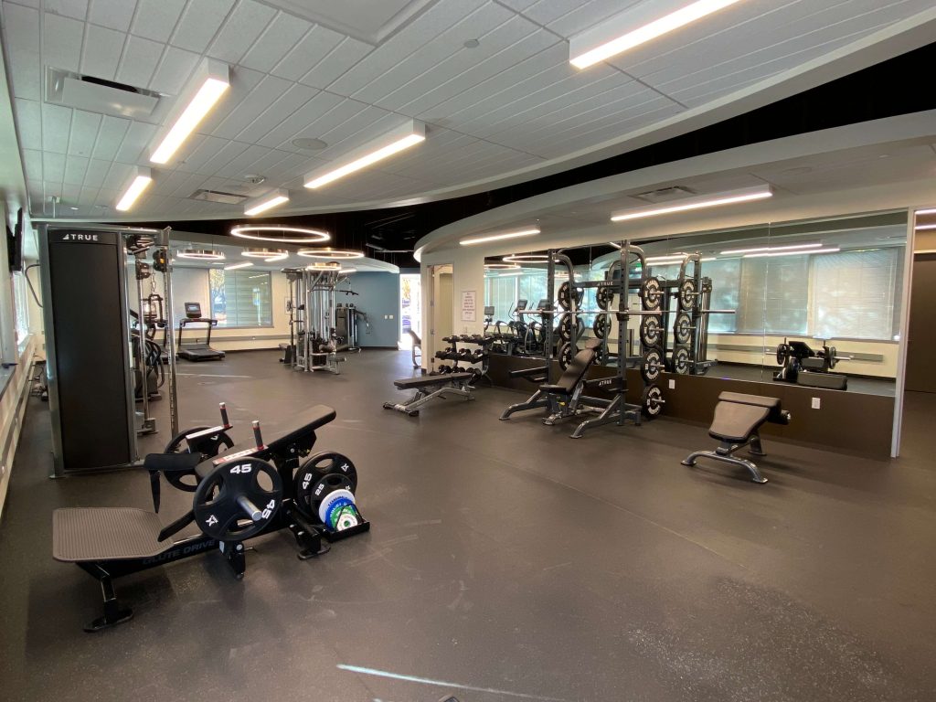 Hines Corporate Commons fitness space