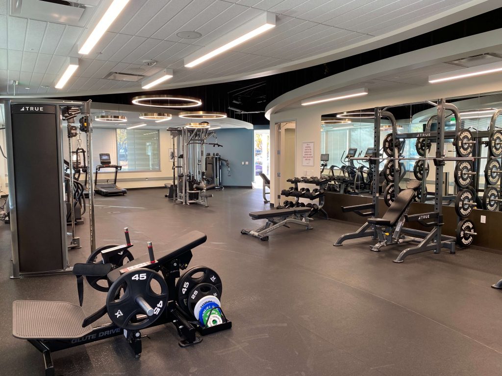 Hines Corporate Commons fitness design