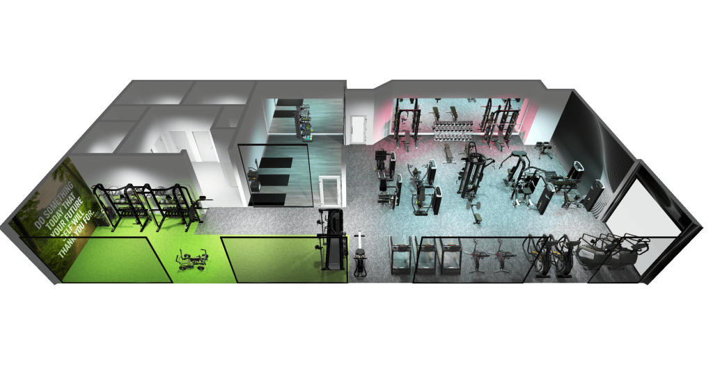 fitness center design