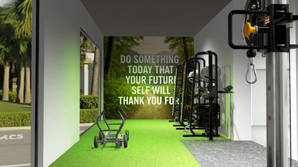 fitness center design