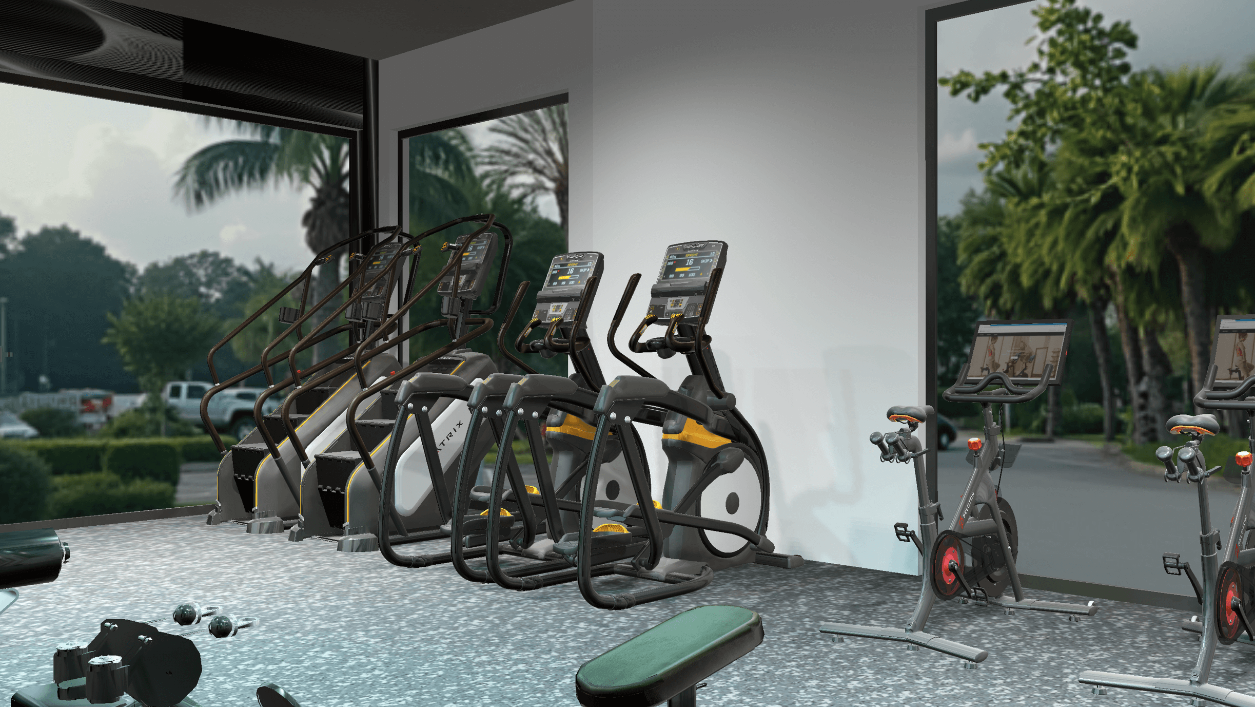 fitness center design